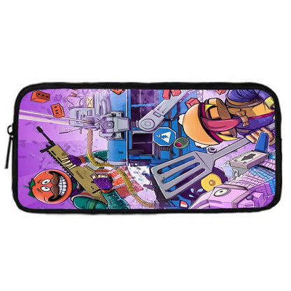Hot Game Shooting Fortnite Child School Backpack with Shoulder Bag and Pencil Bags, School Bags for Boys and Girls, Best Gift