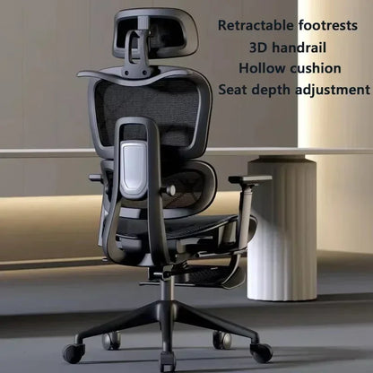 OEING High Back Ergonomic Office Chair with 3D Headrest, Adjustable Lumbar Support, 3D Armrests, Reclining Computer Gaming Chair