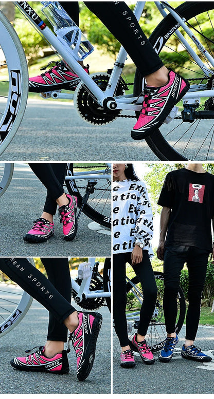 2024 New Casual MTB Cycling Shoes for Men and Women Road Bike Shoes Outdoor Racing Sport Mountain Bicycle Sneakers Sapatilha Ciclismo