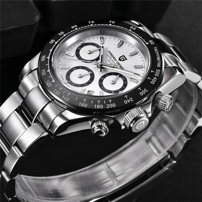 Neue PAGANI DESIGN PD1644 Luxus-Quarzuhr für Herren mit automatischem Datum, sportliche Armbanduhr, 100m wasserdicht, Chronograph, Herrengeschenk