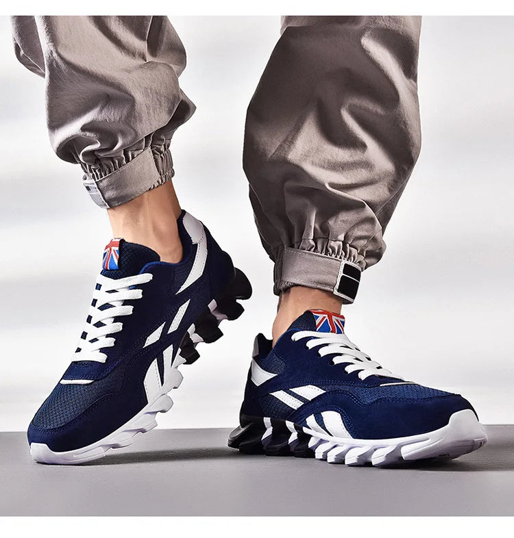 New Men's and Women's Running Shoes Breathable Casual Sneakers Anti-slip Vibration Comfortable Outdoor Sports Walking Shoes 36-48