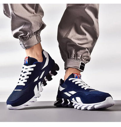 New Men's and Women's Running Shoes Breathable Casual Sneakers Anti-slip Vibration Comfortable Outdoor Sports Walking Shoes 36-48