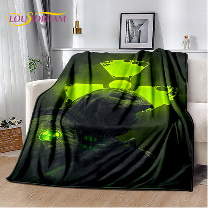 COD 3D, manta suave de felpa para gamers de Call of Duty, manta de franela para sala de estar, dormitorio, camas, sofá y oficina