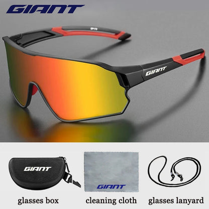 GIANT Cycling Glasses men and women UV400 Anti Fog HD REVO Lenses CE/ANSI Certified Cateye Design MTB/Road Bike