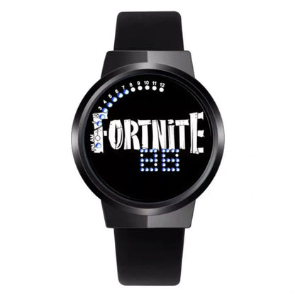Fortnite Watch Cute Fashion Cartoon Personalized Kawaii Touch Night Light LED Student Electronic Watch Gift for Friends