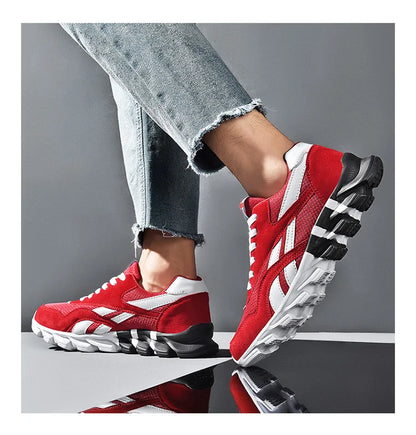 New Men's and Women's Running Shoes Breathable Casual Sneakers Anti-slip Vibration Comfortable Outdoor Sports Walking Shoes 36-48