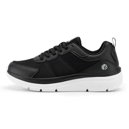 FitVille Men's Walking Shoes Wide Width Max Cushioning Lightweight Sneakers Sport Shoes for Plantar Fasciitis Pain Relief