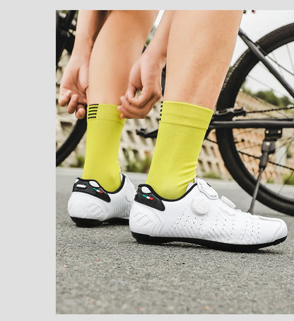 Pantofi de ciclism pentru șosea, pantofi de ciclism pentru mountain bike, respirabili și rezistenți la uzură, pantofi profesioniști cu sistem de blocare, pentru bărbați sau femei