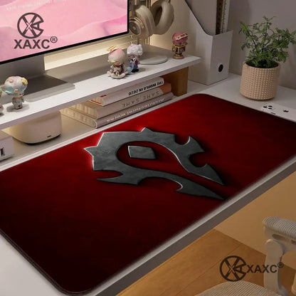 Podkładka pod mysz Lich King World Of Warcraft XAXC, duża podkładka na biurko pod klawiaturę i mysz, antypoślizgowa gumowa podkładka gamingowa pod mysz, mata pod mysz do laptopa