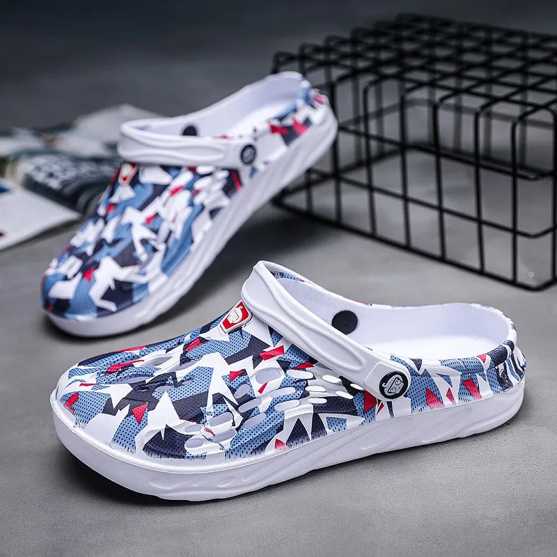Nouvelle mode sandales hommes sabots sandales confortables respirant plage sandales hommes femmes sabots pantoufles fond souple hommes chaussures