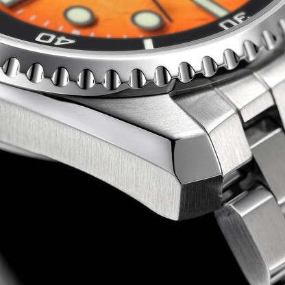 BERNY Diver Automatic Watches Men's Luxury Sapphire 316L Stainless Steel Mechanical Watch 42MM 200M Waterproof Diving Men Watch