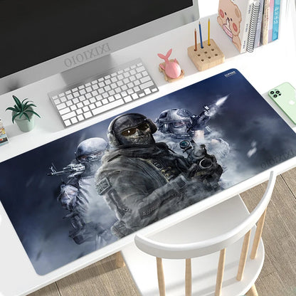 Call of Duty Mouse Pad Gaming XL Home HD Custom Mousepad XXL Mouse Mat Desk Mats Natural Rubber Carpet Non-Slip Laptop Mice Pad