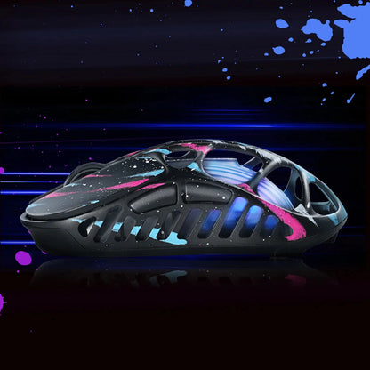 GravaStar Mercury X Pro Tri-Mode Wireless Gaming Mouse, 8K Receiver, Magnesium Alloy Lightweight, Long Battery Life, RGB Gaming
