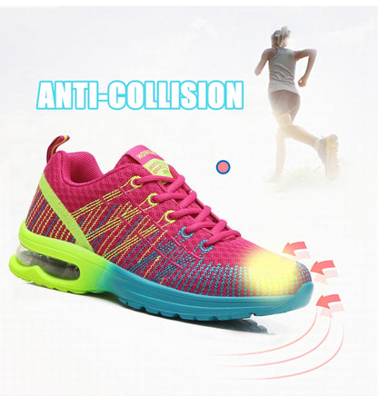 Women’s Sports Shoes Outdoor High-Quality Running Shoes Breathable Athletic Casual Sneakers Ladies Non-slip Sport Walking Shoes