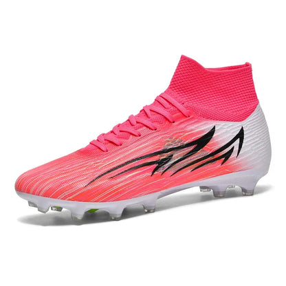 Nouvelles chaussures de football pour hommes, chaussures d'entraînement professionnelles, baskets de match, chaussures de football ultralégères, chaussures de sport pour l'extérieur, antidérapantes, unisexes