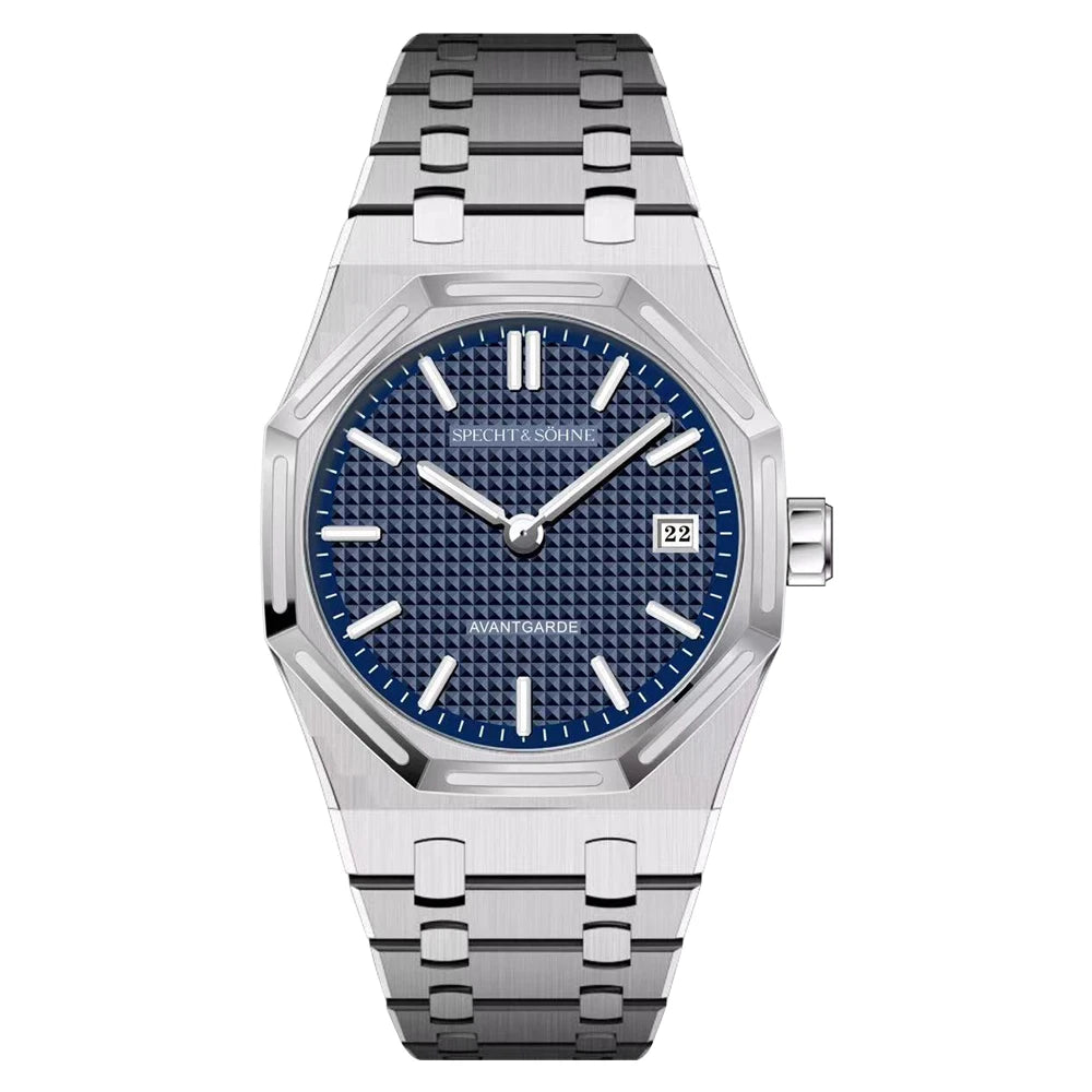 2026 New Specht & Söhne 38mm Quartz Wristwatch For Men Luminous Sapphire Crystal Ultrathin Stainless Steel Watch 50M Waterproof