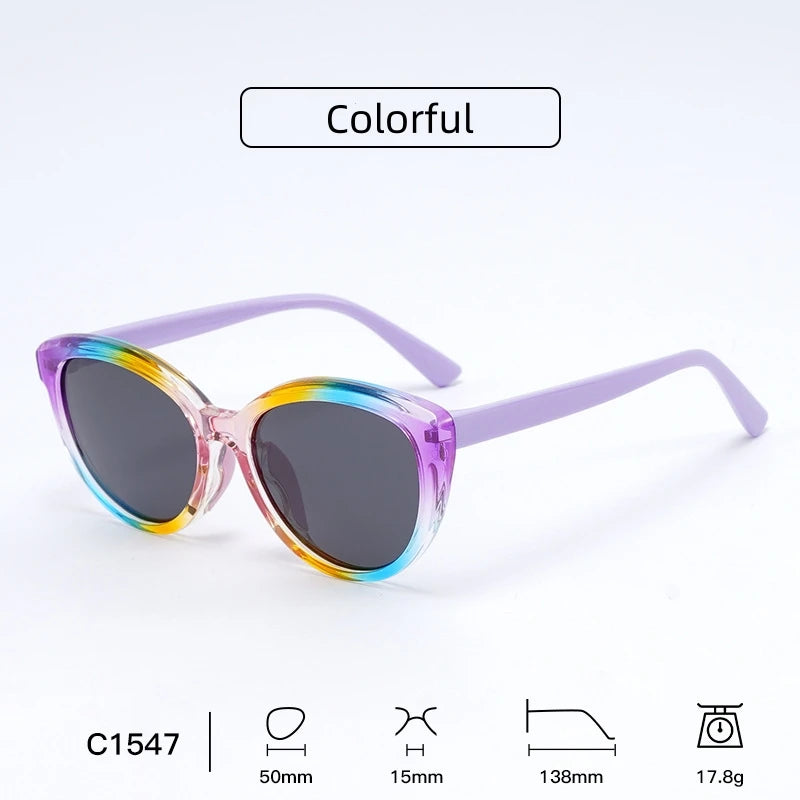 Uv400 Children Sunglasses Trendy Children Polarized Eyewear Kids Polarized Sunglasses Lightweight Cute Eye Sunglasses For Beach