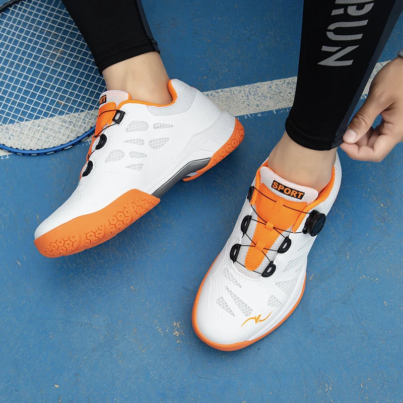 Men Badminton Shoes Non-slip Breathable Sneakers High Quality Table Tennis Shoes Wear Resistant Competition Volleyball Shoes