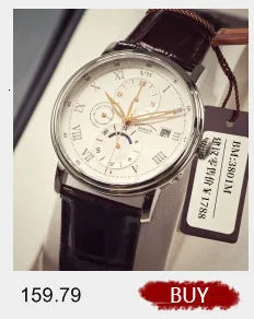 Luxury Brand Switzerland LOBINNI Perpetual Calendar Automatic Mechanical Men's Watches Sapphire Multi-function Clock L13019-8