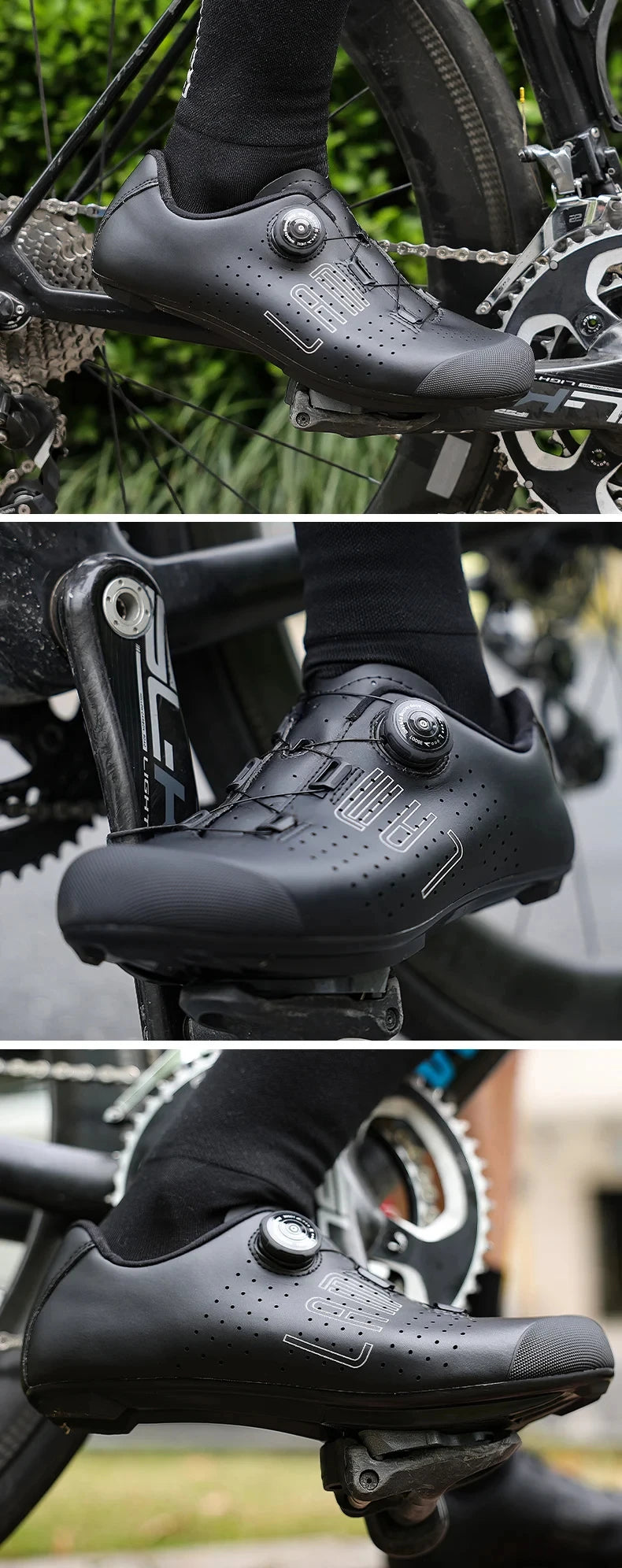 LAMEDA Pro kolesarske čevlje Lock Shoes cestno kolo moški in ženske trda podplat kolesarske čevlje MTB kolesarska ekipa Lock Shoes