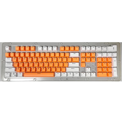 106 Keys Grey Red Keycaps PBT Specials Keycap Backlit Two-Color Key Caps For MX Switch 61/87/104 Mechanical Keyboard