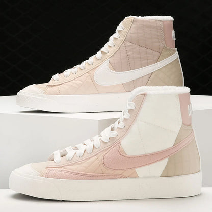 Nike Official Genuine BLAZER Pioneer Women's High-Top Sports Casual Shoes DO7445-261