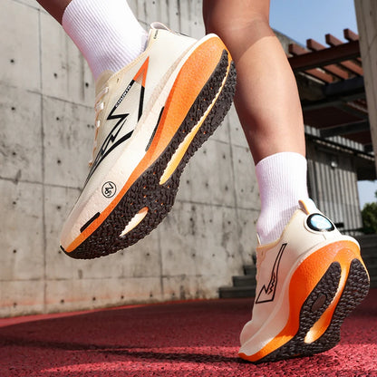 Men Sports Running Shoes Casual Marathon Breathable Lightweight Women's Comfortable Athletic Non-Skid Walking Sneakers