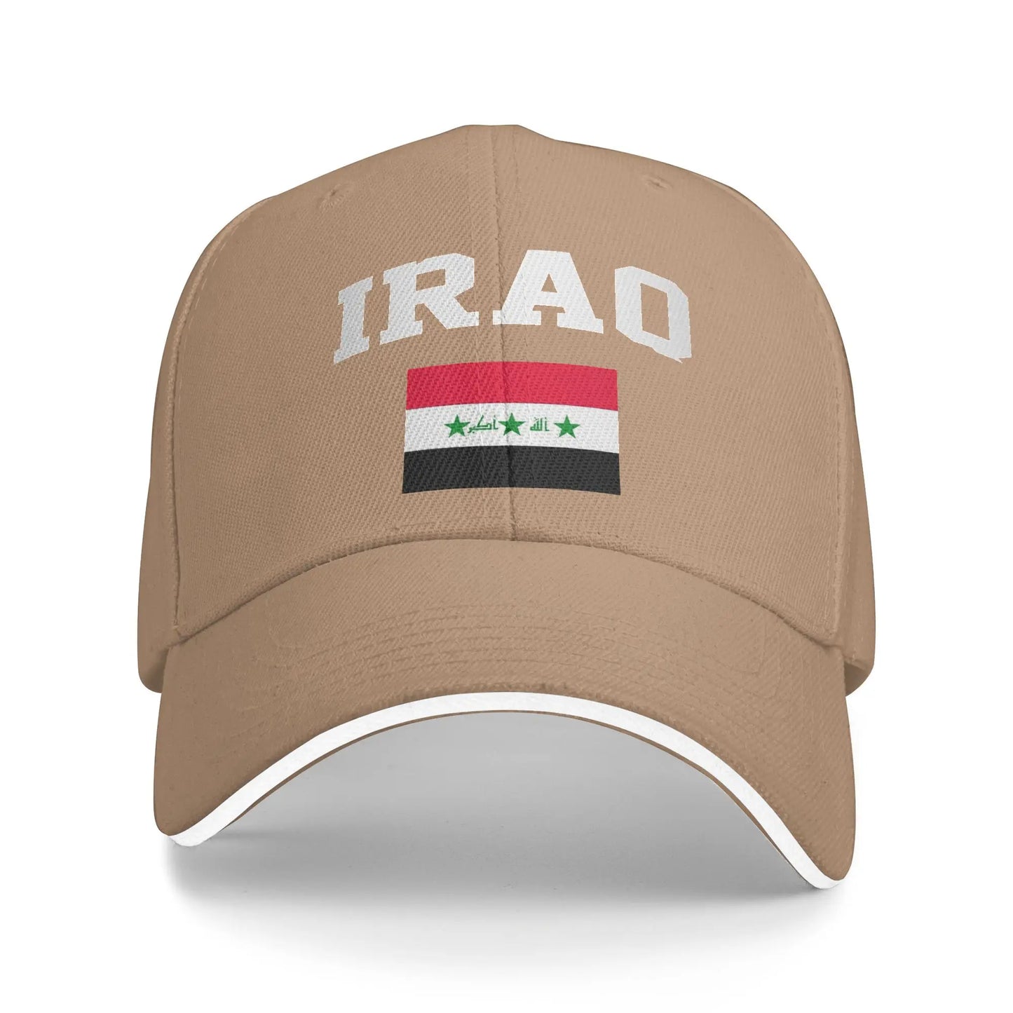 Women Men Iraq Flag Iraqi Outdoor Hat  Sun Cap Casual Baseball Cap Sunscreen Hats