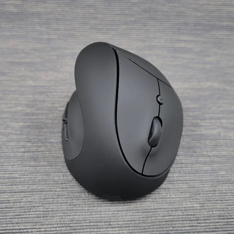 YANFU BNKJ5 Mute Grip Left Hand Wireless 2.4G Mouse Ergonomic Applicable Snail Bionic Relief Joints Office Dry Battery Version