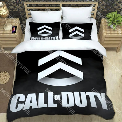 3D Print Call of Duty Game COD Bedding Set Twin Queen King Full Size Duvet Cover Pillowcase Bed boys girls Adult Home Textiles