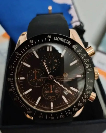 PAGANI DESIGN 45MM 2026 Men Quartz Watches 30M Waterproof Luxury Business Stainless Steel Relogio Masculino 5140