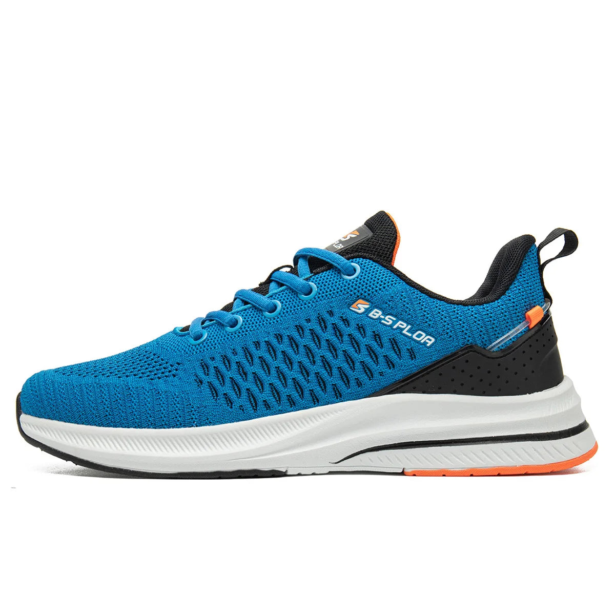 Baasploa Lightweight Running Shoes for Men, Comfortable Men’s Designer Mesh Casual Sneakers, Lace-Up Male Outdoor Sports Tennis Shoes