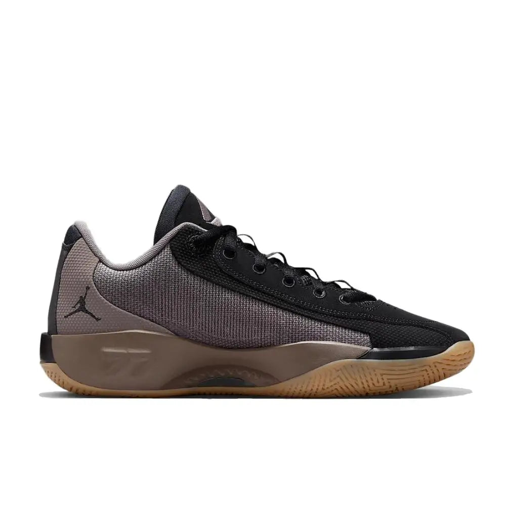 Nike Jordan Luka.77 Retro Soft Low-Top Outdoor Sports Supportive Breathable Basketball Shoes for Men, Black/Gray HF0819-200