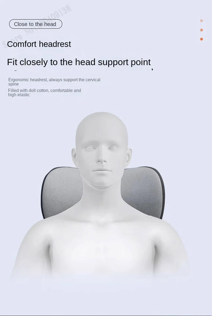 S6 Ergonomic Gaming Chair with Adjustable Backrest, Comfortable Computer Chair, Swivel Lift Chair with Armrests for Gaming & Office