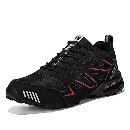 Men's Hiking Shoes Waterproof All-Terrain Outdoor Sneakers Non-Slip for Trekking Camping Tactical Training Outdoor Cycling