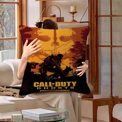 Game C-call Of D-duty Pillow Anime Pillow Sofa Bed Head Pillow Cover Cushion Cover 45x45 Cm Fashion