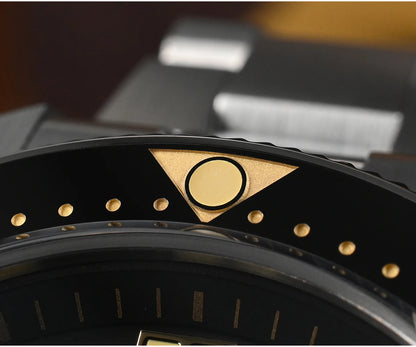San Martin 44mm Men Diver Watch Vintage MM300 Gilt Dial Sport NH35 Automatic Mechanical Sapphire Waterproof 300M C3 Lume SN0087
