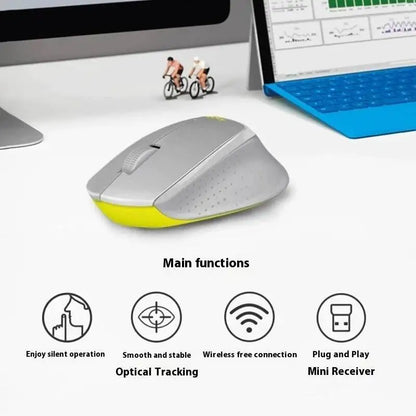 Logitech M330 Professionelle Büromaus, kompakt, leise, leicht zu transportieren, angenehm in der Handhabung und speziell entwickelt1