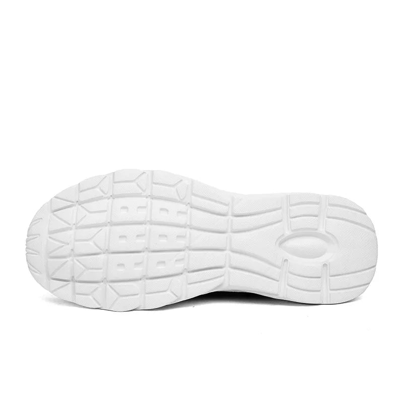 Breathable Men's Casual Shoes Lightweight Vulcanized Outdoor Platform Loafers Soft Mesh Flats Non-slip Sneakers