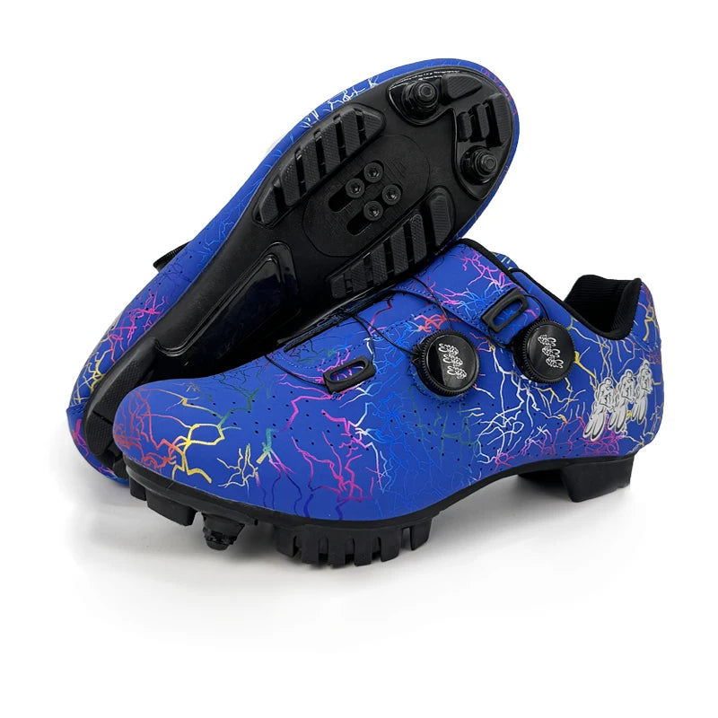 2025 Cycling Sports Shoes MTB and Cleats Men's Sports Speed Cycling Shoes Women's Mountain Racing Flat SPD Road Cycling Shoes