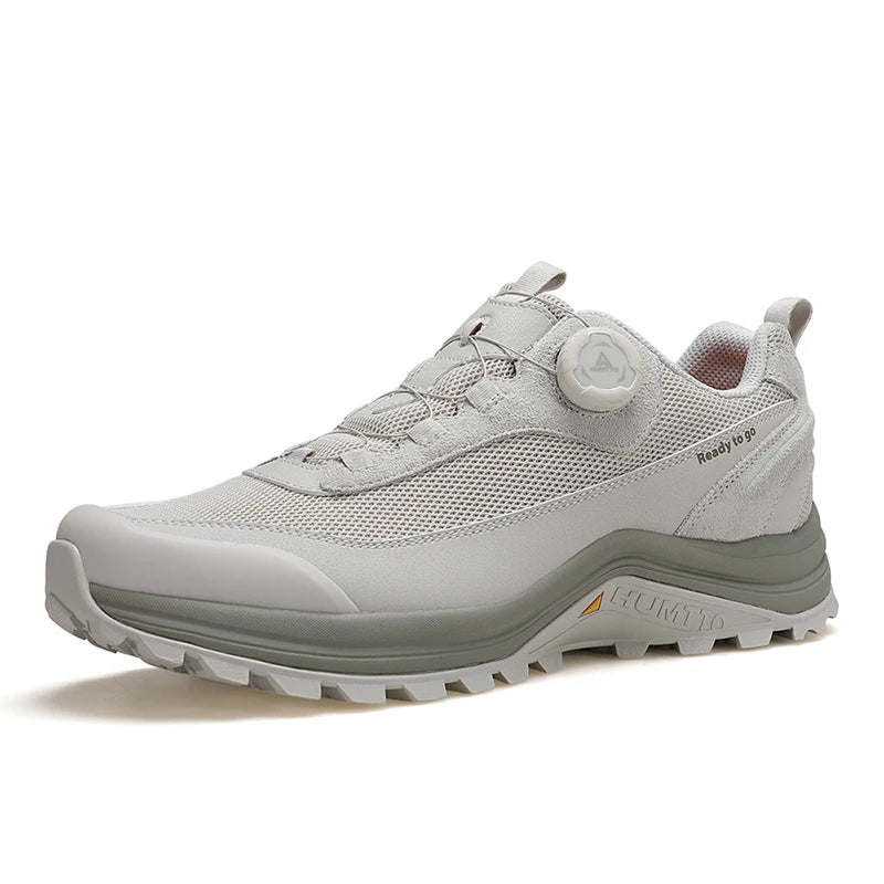 HUMTTO Men's Breathable Hiking Sneakers Non-slip Casual Running Shoes Outdoor Climbing Sneakers Designer Trekking Boots