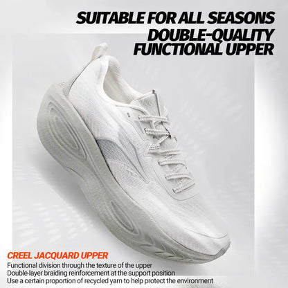 361 Degrees PopBlaze 5 Chaussures de course pour homme - Nouvelles semelles épaisses amortissantes, respirantes et antidérapantes - Baskets de jogging d'extérieur pour homme 672532212