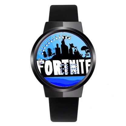 Fortnite Watch Cute Fashion Cartoon Personalized Kawaii Touch Night Light LED Student Electronic Watch Gift for Friends