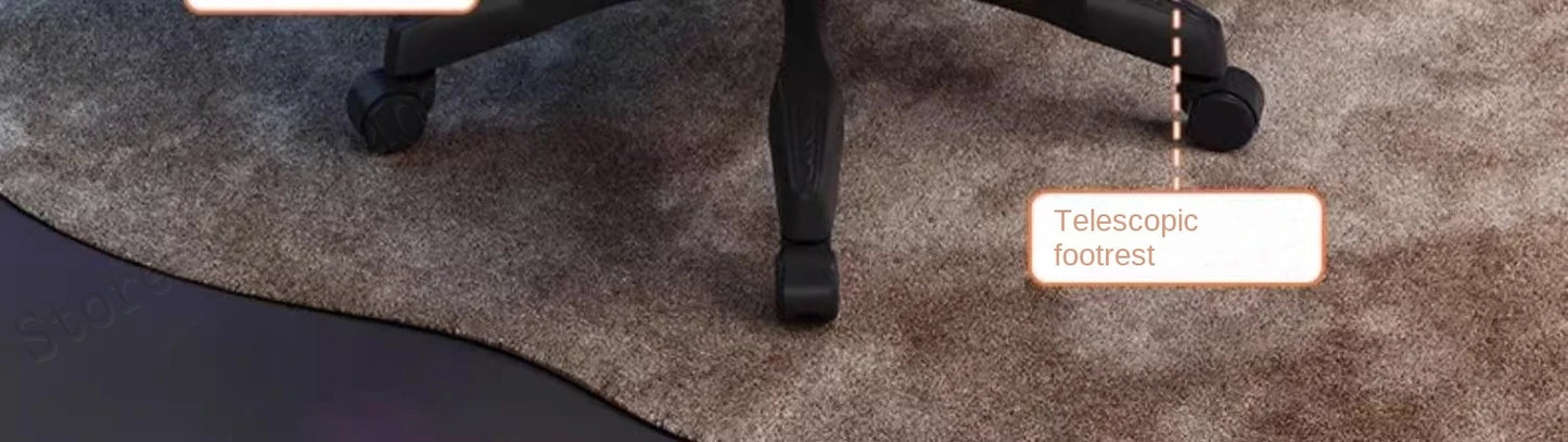 S6 Ergonomic Gaming Chair with Adjustable Backrest, Comfortable Computer Chair, Swivel Lift Chair with Armrests for Gaming & Office
