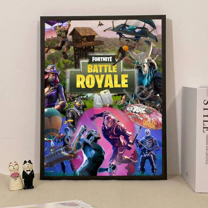 Poster a sorpresa Game F-Fortnite per la casa, quadro decorativo da parete per studio e soggiorno