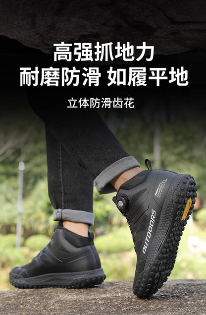 CAMSSOO Hiking Shoes Men Snow boots Outdoor Sports Climbing Shoes women Trekking Sneakers ankle boots hunting shoes travel boots