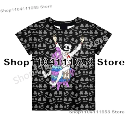 Birthday Gifts 3D Print Banana Peely Team Leader Bear F-Fortnite T Shirt T-shirt Men's Tee Battle Royale Game Summer Tops