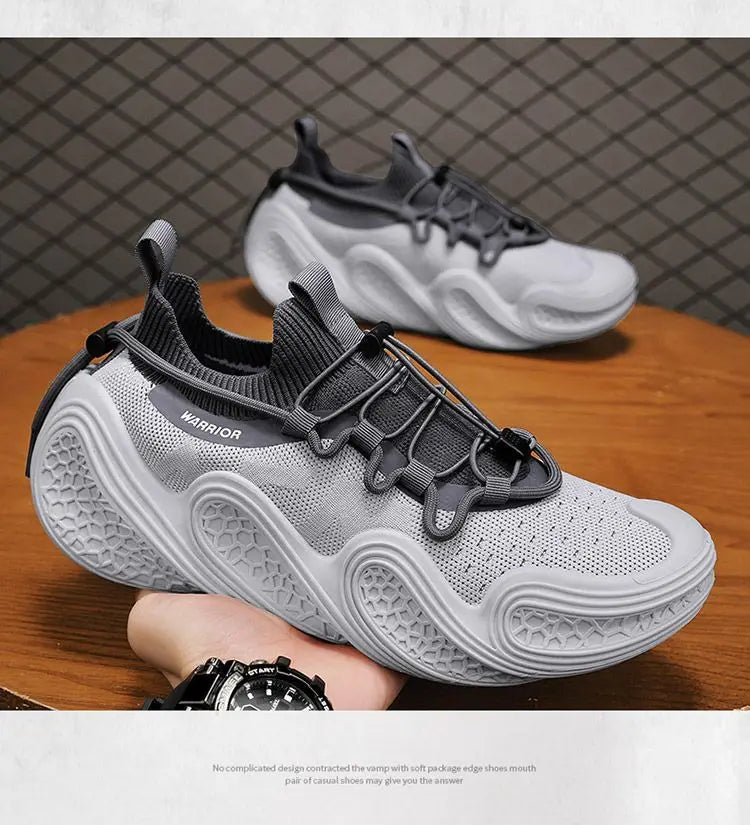 Warrior Original Brand Moški športni copati Trend Mesh Dihajoči Mehki dizajn Športni copati Poletni copati za hojo in tek Moški copati za prosti čas