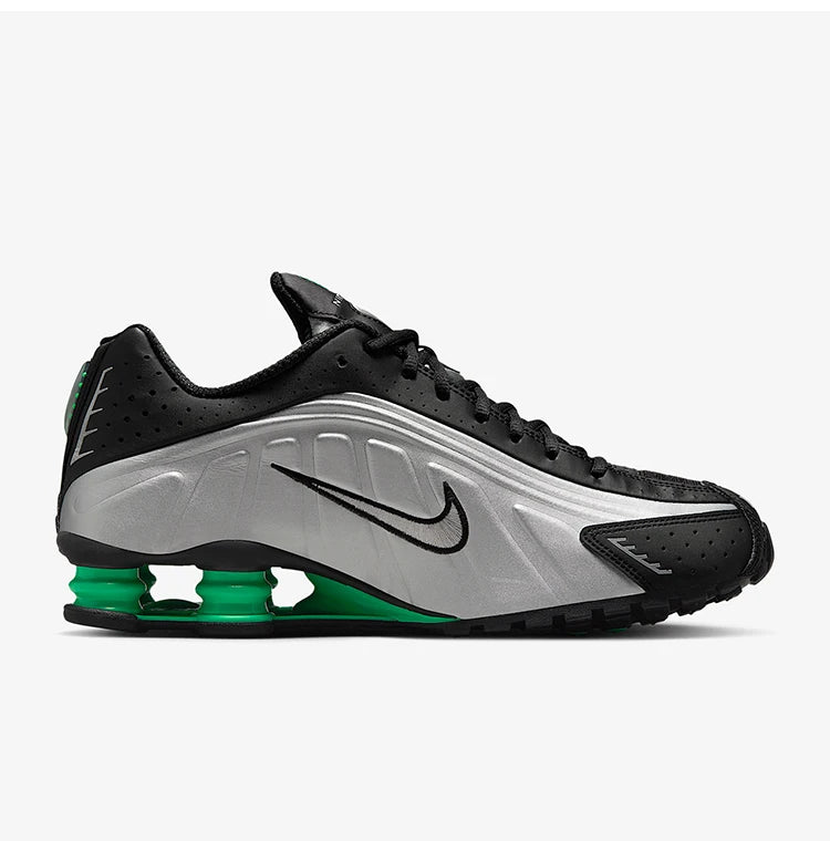 Nike Authentic Shox R4 Herren-Laufschuhe aus strapazierfähigem Mesh mit Stoßdämpfung HQ1988-006