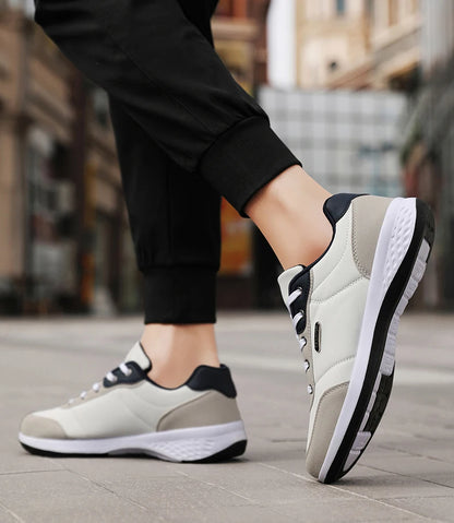 Pantofi din piele pentru bărbați Balan – Adidași la modă, pantofi sport, adidași respirabili pentru bărbați, încălțăminte antiderapantă, pantofi de vacanță pentru bărbați